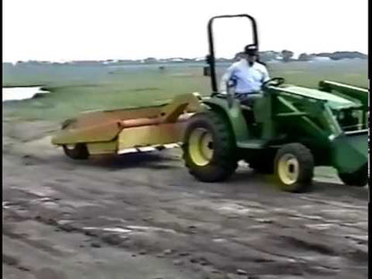 Hoelscher Inc. DB Scraper Apron Pull Type Pan | Working Width 4', 5' & 6' | 45-55HP For Tractor