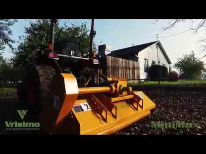 Vrisimo MM Mini-Max Flail Mower With Universal Hitch | 48" / 60" / 72" Cutting Width For Tractor