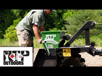 RTP Ground Breaker3 3’ Food Plot Planter | Model Ground Breaker 3 | Width 39” | 30 HP  | For Tractors