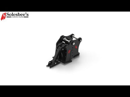 Solesbee’s | Concrete Crusher | Mechanical Pulverizer | Weld-On Replaceable Teeth | Machine Size 20 To 40 Tons | For Excavators