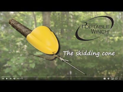 Portable Winch Skidding Cone | Timber Harvesting Tool | Diameter Capacity 20" | Dimensions 26" x 25"