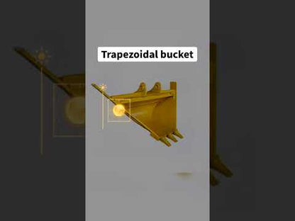 Teran Trapezoidal Bucket | Model BKT-444E & BKT-416 Trapez | Bucket Width 36" 48" & 60" inches | For Excavators