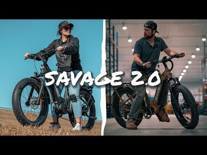 Rambo Savage 2.0 | 750W-1000W Hub Motor | Maximum Speed Up-To 30 Mph | Load Capacity 300 Lbs