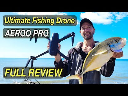 Aeroo Fishing Drone | Model Aeroo Pro & Pro Combo | Maximum Flight Time 45 Minutes | Battery Capacity 4,000 mAh