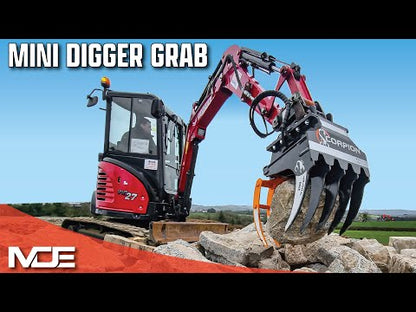 MDE Machinery | Scorpion Grapple | Model S500 To S1900 | Width 26.4" To 75" Inches | Machine Size 1.5 - 55 Tons | For Excavators