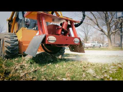 Shaver Stump Grinder Standard Flow | Model SC-25H / SC-30H | 15GPM-30GPM SSL | 24" Cutting Wheel Size | For Skid Steer