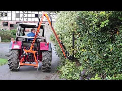 Tifermec Boom Mower Hedge Cutter | Model MTS 370 - MTS 260 | Max Reach 5' 2" - 17' 5" | 3-PT | For Tractor