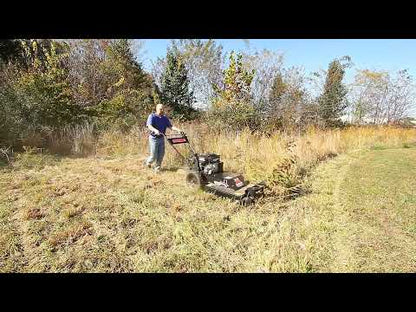 Swisher Walk-Behind Rough-Cut Mower | Model WRC11524BS | 24" Cutting Width | 11.5 HP Briggs & Stratton Engine | Horsepower 11.5 HP | For Residential and Commercial Use