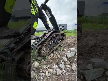 DTV Shredder Electric All-Terrain Tracked Vehicle | Model 200E | 43" x 27" Platform | 10 kW Dual Motor | 30 MPH Top Speed | For Off-Road Adventure & Utility Work
