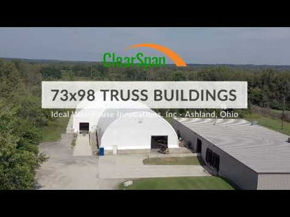 FarmTek GrowSpan Series 750 Commercial Greenhouse  | Automated Light Deprivation | Durable Galvanized Steel, Energy-Efficient Insulation