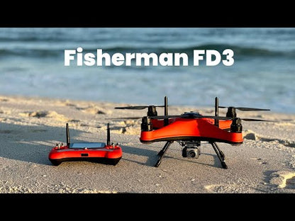 SwellPro Fisherman FD3 WaterProof Fishing Drone | Max Flight Time 27 Min | Operating Time 5 Hours