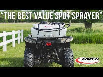 Fimco Value Spot Sprayers | Capacity 15 & 25 Gallons | 12V Electric Diaphragm | Max Pressure 60 PSI | For ATVs