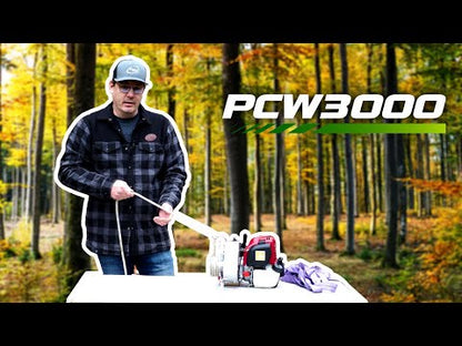 Portable Winch GX35 Gas-Powered Pulling Winch | Model PCW3000 | Pulling Capacity 1,500 lb | Capstan Drum 3" Diameter