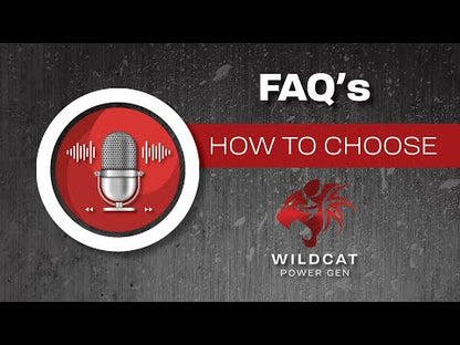 Wildcat Frontier Generator | Models Diesel & Natural Gas Generators | Prime Power Options 10 kW & 15 kW | Fixed Speed (1,800 RPM) Engine