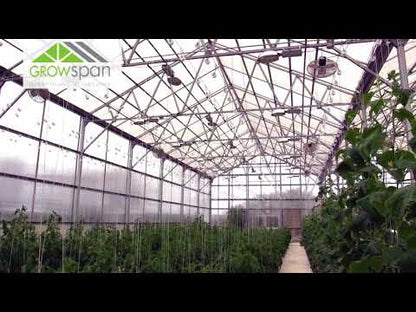 FarmTek GrowSpan Series 2000 Commercial Greenhouse | Extra-Tall Sidewalls | Energy-Efficient Multiple Size