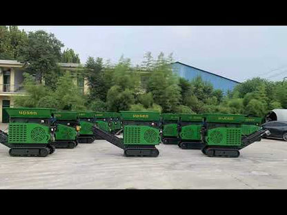 Upsen Mini Mobile Jaw Crusher | Model U-JC425 | Engine Horsepower 14 HP | Capacity 6–8 t/h
