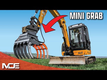MDE Machinery | Scorpion Grapple | Model S500 To S1900 | Width 26.4" To 75" Inches | Machine Size 1.5 - 55 Tons | For Excavators