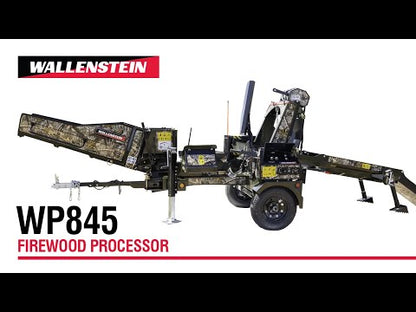 Wallenstein | Firewood Processors & Conveyors | Model WP Series | Width 69" & 114" | Engine Horsepower 14-40 HP |  For Tractors