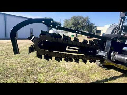 Star Industries Trencher | Models 131-48C, 131-48D & 131-48R | Size 48" | 20–30 GPM | For Skid Steer