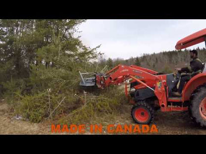 Forax Heavy Duty Mulcher | Model HD72 | Cutting Width 72"| 50HP | For Universal Skid-Steer Mount