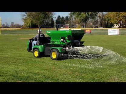 TurfTime Towable Topdresser | GT-100 Series | Hopper Size 76" (Top) & 50" (Bottom) | Horsepower 30-50 HP | For Tractors & UTVs