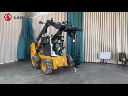 Landy Attachments Post Hole Auger Drive | Auger Diameters 12” & 18” | 11-20 GPM | 15-20 HP | For Skid Steers, ATVs, UTVs & Tractors