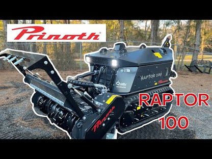 2023 Prinoth Track Mulcher | Model Raptor 100 | 2.83 Tons Class | Cutting Width Optimized | For Land Clearing & Vegetation Management