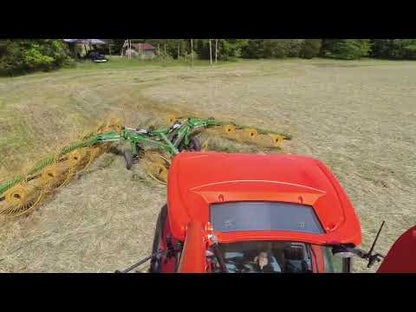 OGDEN METALWORKS Hay Rake V Rake | Model RCR series | Wheel Rake 8-12 | Width 55″–60" | For Tractor