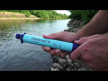 LifeStraw® Peak Straw Personal Water Filter | Filter Size 0.2 Micron | Filter Capacity 4,000L | For Hiking, Camping & Emergency Use