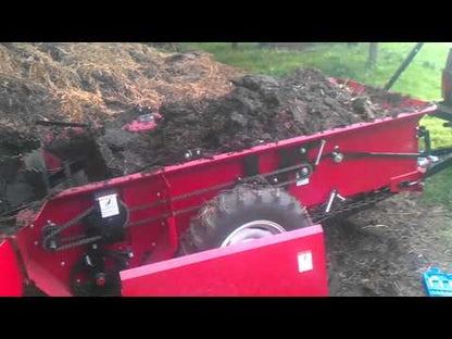 Millcreek | Compact Manure Spreader | Models 27+ & 37+ | 28" To 34″ Width | Capacity 28 cu. ft. To 37.3 cu. ft. | Ground Drive | Horsepower 12 To 15 HP | For Tractors