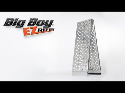 Black Widow Big Boy EZ Rizer™ Arched Folding Motorcycle Ramp | Models MF1-9619-EZ To MF1-14419-EZ | 19" Wide | Capacity Up To 1,500 lb | Horsepower 4 To 90+ HP | For Truck Beds & Trailers