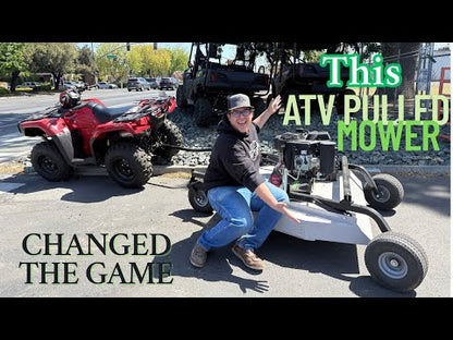 Kunz Engineering | Best Quality Rough Cut Mower AcrEase | Model MR55KEI | 57″ Cutting Width | Pull Type | Horsepower 27 HP Kohler EFI | For ATV, UTV & Small Tractor