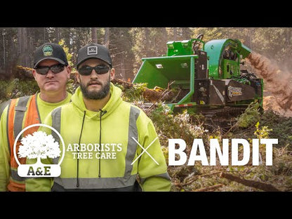 2025 Bandit Drum Style Whole Tree Chipper | Model 2290 | Width 118" inches | Forestry Style Stationary Discharge