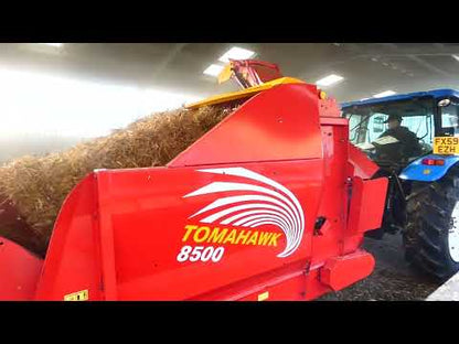 Teagle | Tomahawk Chief Straw Blower | Model 8500SC | 6' Diameter x 5' Width | Blows Straw Up To 80' | Horsepower 80+ HP | For Tractors
