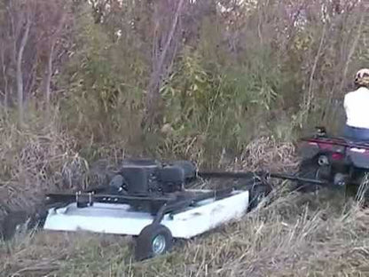 Kunz Engineering | Best Quality Rough Cut Mower AcrEase | Model MR44BC | 44″ Cutting Width | Pull Type | Horsepower 23 HP Briggs & Stratton Engine | For ATV & UTV