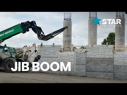 Star Industries Heavy Duty Forklift Jib Boom | Models 1360B Series | Reach 60" To 144" | Capacity Up To 6,000 lbs | For Forklifts