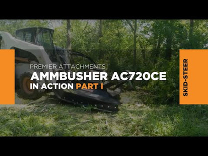 Premier Heavy Duty 84" Brush Cutter for Skid Steers | 16-45 GPM