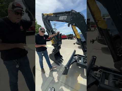 KIOTI Mini Excavator | Model MX350A | 5.7" Width | 26.2 GPM | 3.5 Ton | For Construction