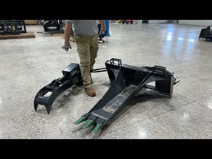 Ignite Attachments Stump Bucket Grapple | Width 46.6" | Hydraulic Flow 15-25 GPM | For Skid Steers