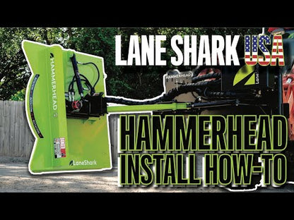 Lane Shark Brush Cutter | Model Hammerhead HH4 | Width 44" | 25 To 60+ HP | 8.5 To 20 GPM | For Tractor