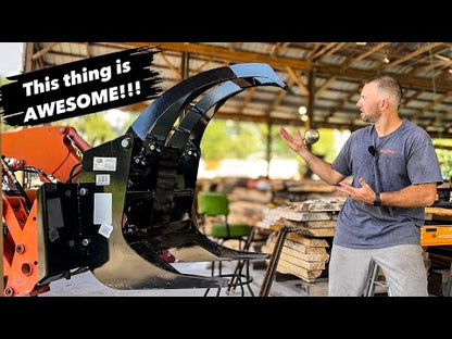 Titan Attachments Log Grapple | Jaw Opening 42" inches | Horsepower 40+ HP | For Tractors
