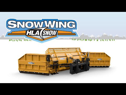 HLA Attachment Snow Wing Less Frame | Model 3200 Series | 6'-10' Multiple Width | 50-85 HP | For Tractor