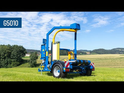 GÖWEIL | Bale Wrapper | Model G5010 | Working Width 9' Feet | Bale Diameter 35-53 Inches | Minimum 120 HP | For Tractor