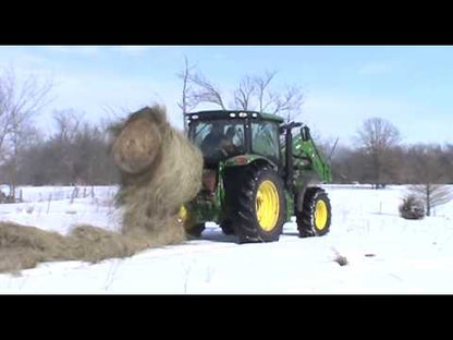 Worksaver | Hydraulic Bale Unroller With Tapered Spear | Model 831000 & 831020 | Width 4'–6' Bale Handling | Horsepower 35 To 50 | For Tractors