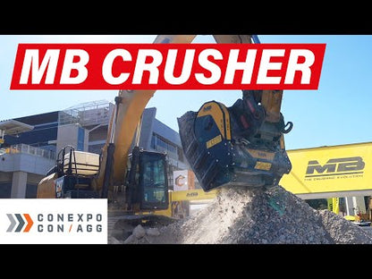MB Crushers Padding Bucket | Model MB-HDS220 | Width 87" | Oil Flow Range 24-70 GPM | For Backhoe Loaders, Loaders & Skid Steers