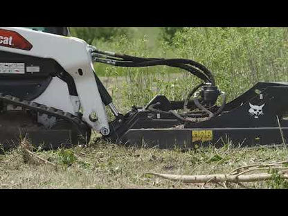 Top Dog Attachments Front Brush Cutter | HD Closed | Width: 66" to 78" | Oil Flow Range 10-26 GPM | For Skid Steers