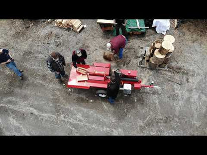 Woody Equipment Log Splitter 3 Point | Split Horizontally & Vertically | 20 Ton | Hydraulic Knife | Powered w/ Tractor Oil