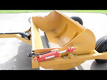 Durabilt Dirt Pan with Standard Drawbar | Model DP84HCDB | 4.5 Yard Capacity | For Tractor