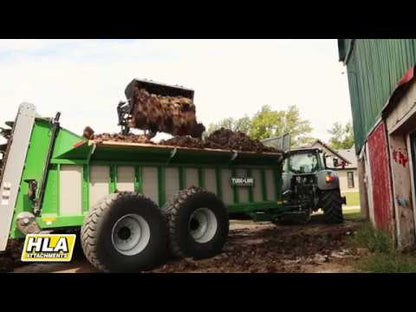 HLA Attachments 72" to 96" High Dump Bucket Less Mount For Skid Steer