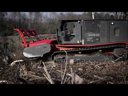 2025 Prinoth Hydraulic Carrier Vehicle Track Mulcher | Model Raptor-500 | Working Width 110" inches | Engine Horsepower 440 HP